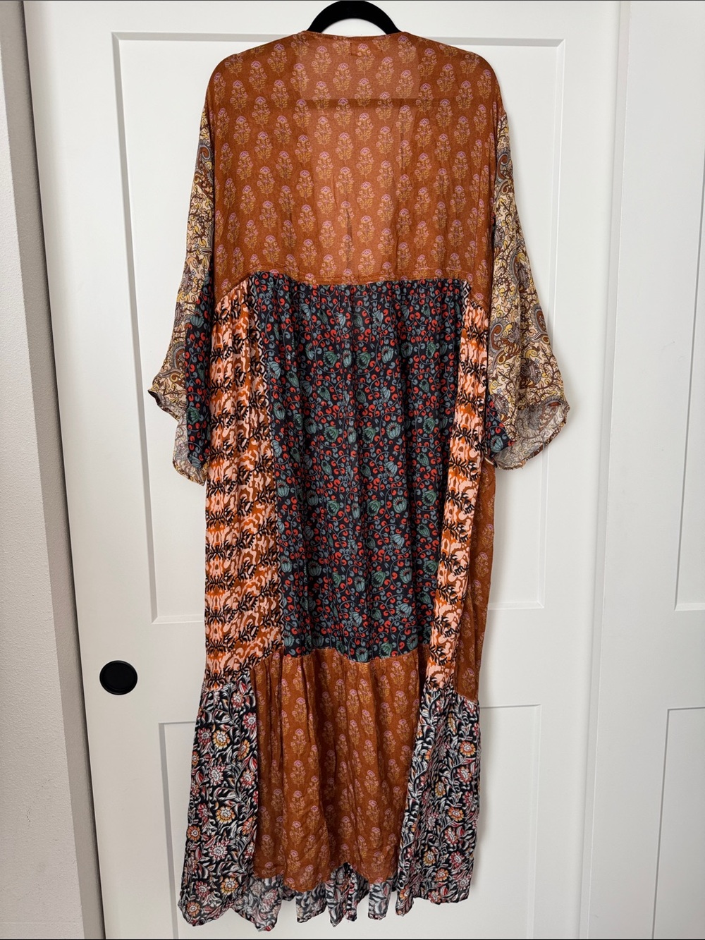 Free People Bombay Mixed Print Kimono - Picture 9 of 16